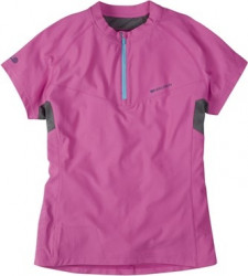 TRICOU DAMA SHIMANO INSERT MANECA SCURTA ROZ/ALB L