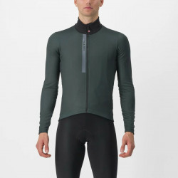 Tricou maneca lunga CASTELLI Entrata Thermal Verde Inchis