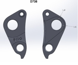 Ureche Cadru PILO D738 Specialized - Img 4