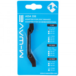 Adaptor Frana Disc M-WAVE ADA DB IS1 160 mm Fata - Img 2