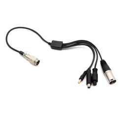 Adaptor incarcator trotineta GX16 la LP16/DC/XLR/GX12