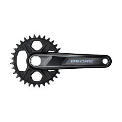 Angrenaj pedalier SHIMANO DEORE FC-M6120-1 MTB 175 mm 1x12 viteze 32T