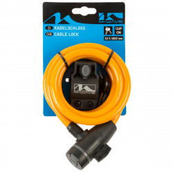 Antifurt cu Cheie M-WAVE S 10.18 Orange - Img 2
