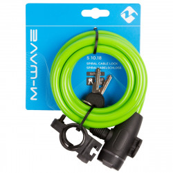 Antifurt cu Cheie M-WAVE "S 10.18" Verde - Img 2