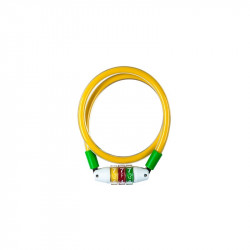 Antifurt RFR Combination Lock Junior 10x600mm yellow green 13359 - Img 2
