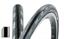ANVELOPA MAXXIS DETONATOR 700 X 25C BLACK GREY 60TPI DUAL