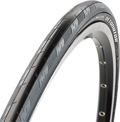 Anvelopa Maxxis Detonator 700x23C Black Grey 60 tpi 1 ply