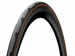 Anvelopa pliabila Continental Grand Prix 5000S TR 28-622 (28 x 1 5/8 x 1 1/8) negru/maro