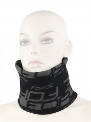 Bandana Force multifunctionala pentru iarna negru/gri