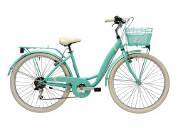 Bicicleta Adriatica Panda 26 Lady 6V Verde Mat 42 cm