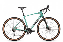 Bicicleta ciclocross Rock Machine Gravelride 500 28 Turcoaz-Negru-Argintiu L-56 cm