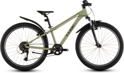 BICICLETA COPII CUBE ACID 240 FE LIGHTOLIVE ORANGE 2026 roti 24
