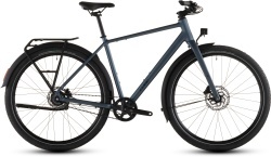 BICICLETA CUBE EDITOR PRO FE MINERALBLUE CHROME - Img 2