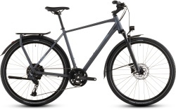 BICICLETA CUBE KATHMANDU EXC METALLICGREY CHROME - Img 5