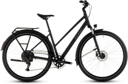 BICICLETA CUBE TOURING ONE TRAPEZE NIGHT CHROME - Img 2