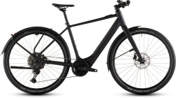 BICICLETA ELECTRICA CUBE EDITOR HYBRID PRO 400X FE COAL PRISM