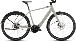 BICICLETA ELECTRICA CUBE EDITOR HYBRID SLX 400X FE REEDBEIGE CHROME - Img 3