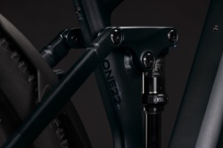 BICICLETA ELECTRICA CUBE STEREO HYBRID ONE22 SLX 800 SILVERDUST CHROME 2027 cadru L (20") - roti 29 - Img 4