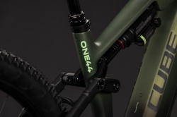 BICICLETA ELECTRICA CUBE STEREO HYBRID ONE44 HPC TM 800 REEDGREEN GILLS 2027 cadru L (20") - roti 29 - Img 4