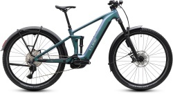 BICICLETA ELECTRICA CUBE STEREO HYBRID ONE44 SLX 800 FE SMARAGDGREY CHROME 2027 cadru L (20") - roti 29