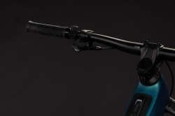 BICICLETA ELECTRICA CUBE STEREO HYBRID ONE77 HPC RACE 800 METALLICPETROL BLACK 2027 L - Img 2