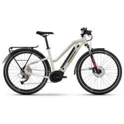 Bicicleta electrica HAIBIKE Trekking 4 Mid i500Wh YSTS Desert White