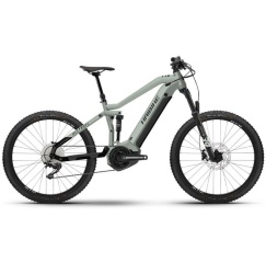 Bicicleta electrica MTB Full suspension HAIBIKE AllTrail 4 27.5 i630Wh 11-G Deore Gloss Honeydew Black
