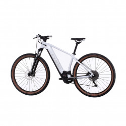 Bicicleta Electrica MTB Hardtail CUBE Reaction Hybrid ONE 625 White Grey