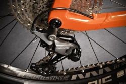 Bicicleta electrica MTB Hardtail HAIBIKE Alltrack 6 27.5 i720Wh 11-G Cues Papaya Titan Glossy