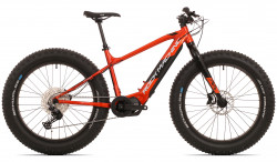 Bicicleta electrica Rock Machine Avalanche e70-26 INT2 Portocaliu/Argintiu