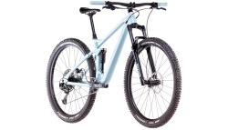 Bicicleta FULL SUSPENTION Cube Stereo ONE22 Pro Skylightblue White - Img 4