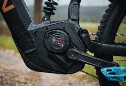BICICLETA MTB ELECTRICA FULL SUSPENTION MARIN ALPINE TRAIL E2 GREY BLACK MARIME M - Img 5