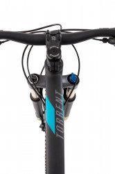 Bicicleta MTB Hardtail Rock Machine Torrent 30-29 29 Matte Black-Grey-Petrol 17.0 - (M)