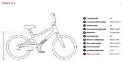 BICICLETA PENTRU COPII WOOM GO 3 POWDER PINK 16" - Img 4