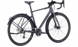 Bicicleta Sosea-Ciclocross CUBE Nuroad Race FE Grey'n'Black