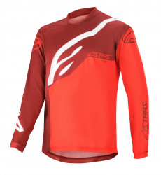 Bluza Alpinestars Youth Racer Factory LS Burgundy Red White