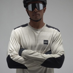 Bluza Leatt MTB Trail 4.0 Cream White S - Img 3