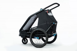 CARUCIOR TRANSPORT COPII CUBE DOUBLE CMPT Negru - Img 2