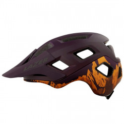 Casca ciclism LAZER Coyote Matte Mulberry Orange MTB
