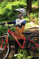 Casca copii MTB Full Face ABUS YouDrop Sage Green