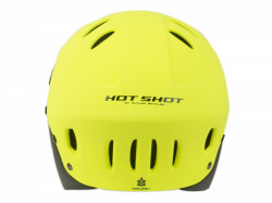 Casca Downhill AUTHOR Hot Shot HST X9 52-54 cm Galben Neon/ Negru - Img 3