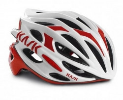 Casca Kask Mojito Alb/Rosu M (52-58 cm)