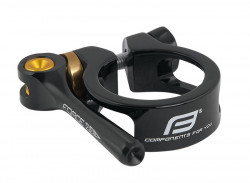 Colier Force cu clema 31.8 mm al negru