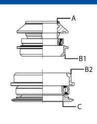 Cuveti Semi Integrati M-WAVE ZS44/56 LB - Img 9