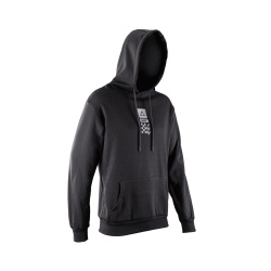 Hanorac Leatt Hoodie Core Vintage Black S - Img 2