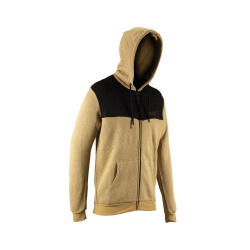 Hanorac Leatt Tech Zip-Hoodie Brass Brown M
