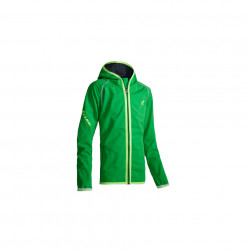 JACHETA CUBE JUNIOR SOFTSHELL Green´n´neon yellow