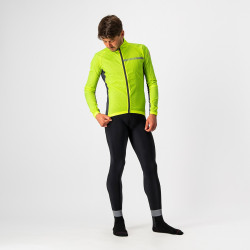 Jacheta de vant Castelli Squadra Stretch Galben Fluo/Antracit - Img 3