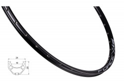 Janta Force XC Basic Disc 622x19 32h neagra