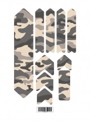 Kit stickere adezive protectie cadru Camo Design Basic Kit V2